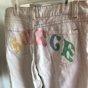 Long shorts for women.